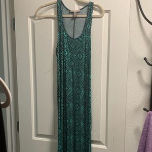 NWOT!! Forever 21 tribal maxi dress